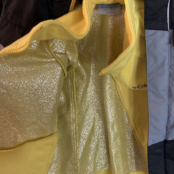 Columbia Boys' Bugaboo Ii Fleece Interchange Jacket Small impeccable Jacket 3-1 - Picture 9 of 16